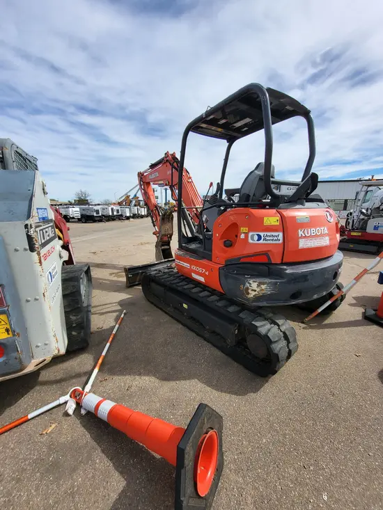 2018 Kubota KX057-4R1A Mini Excavator