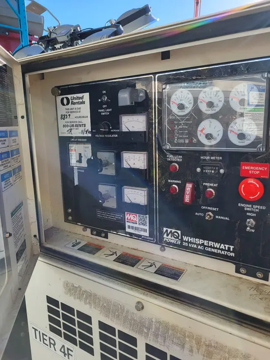 2020 Multiquip DCA25SSIU4F Diesel Generator