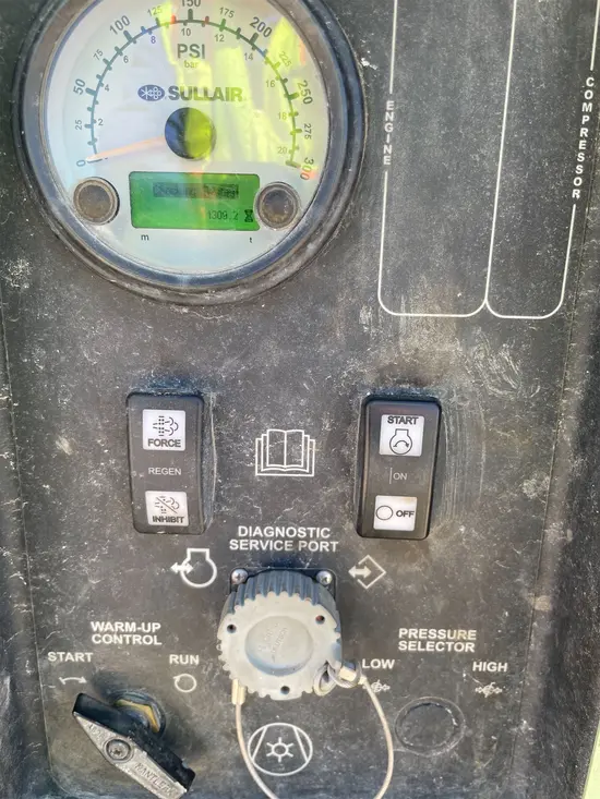 2018 Sullair 185DPQ-KU-T3 Air Compressor