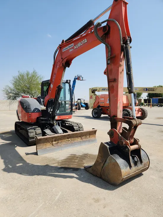 2018 Kubota KX080-4SR3A Mini Excavator