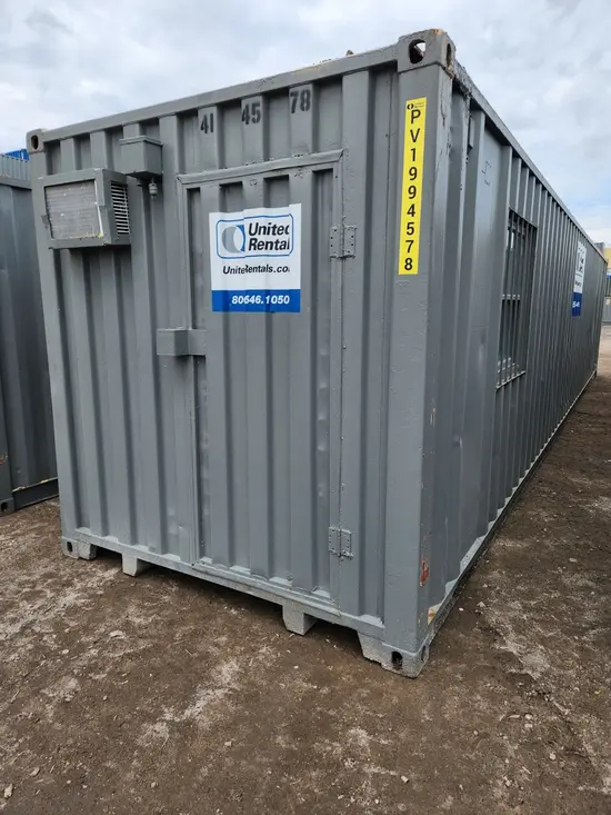 2018 MOBILE TRL 40' OS GLO Ground-Level Office Container