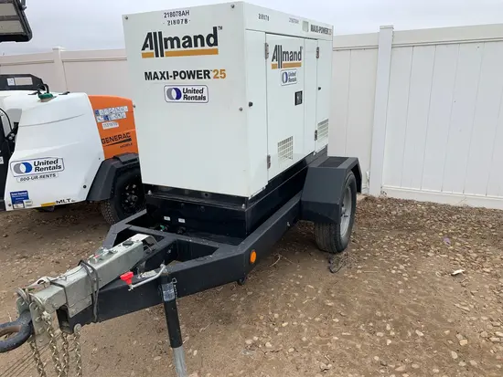 2018 Allmand MP25 Diesel Generator