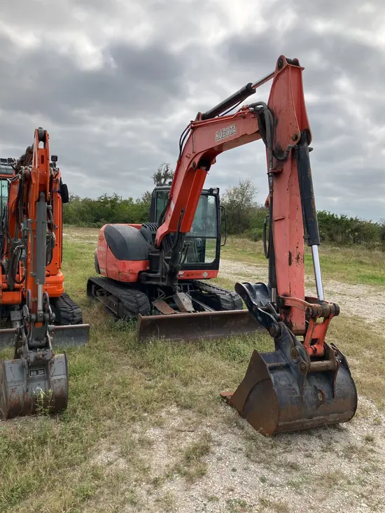 2016 Kubota KX080-4R3A Mini Excavator