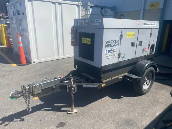 2018 Wacker Neuson G25 T4F Diesel Generator