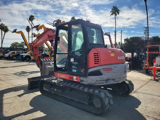 2019 Kubota KX080-4SR3A Mini Excavator