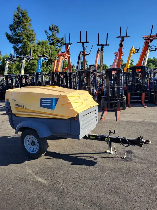 2017 Atlas Copco XAS185KD7FT4PE Air Compressor