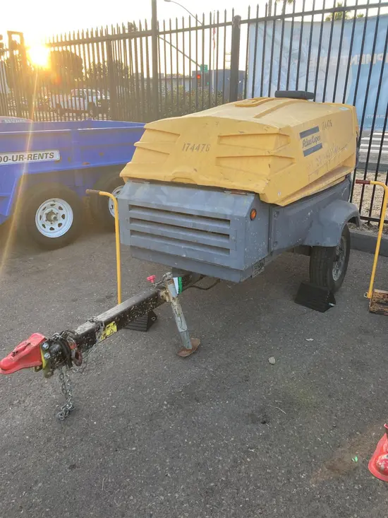 2016 Atlas Copco XAS185KD7FT4PE Air Compressor