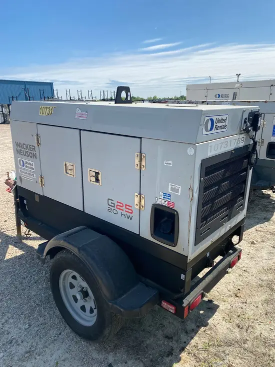 2018 Wacker Neuson G25 T4F Diesel Generator