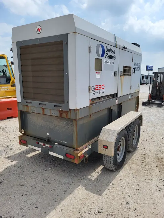 2015 Wacker Neuson G230 Diesel Generator