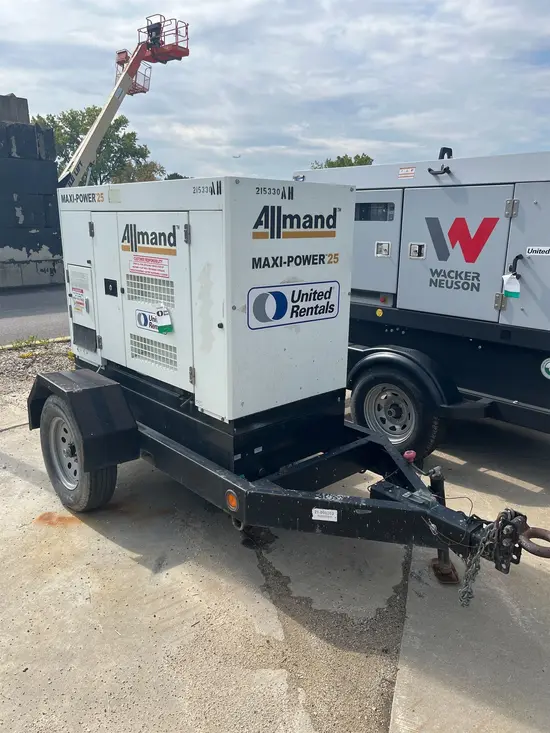 2018 Allmand MP25 Diesel Generator
