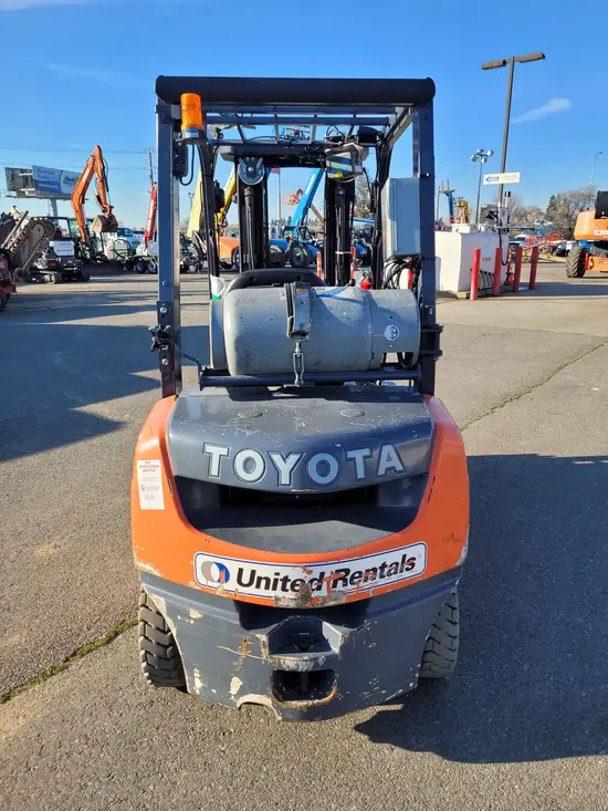 2019 Toyota 8FGU25 Warehouse Forklift