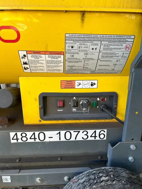 2018 Wacker Neuson HI400HD Indirect Fired Heater
