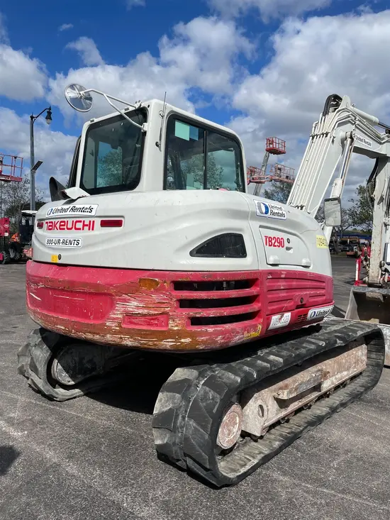 2019 Takeuchi TB290C Mini Excavator
