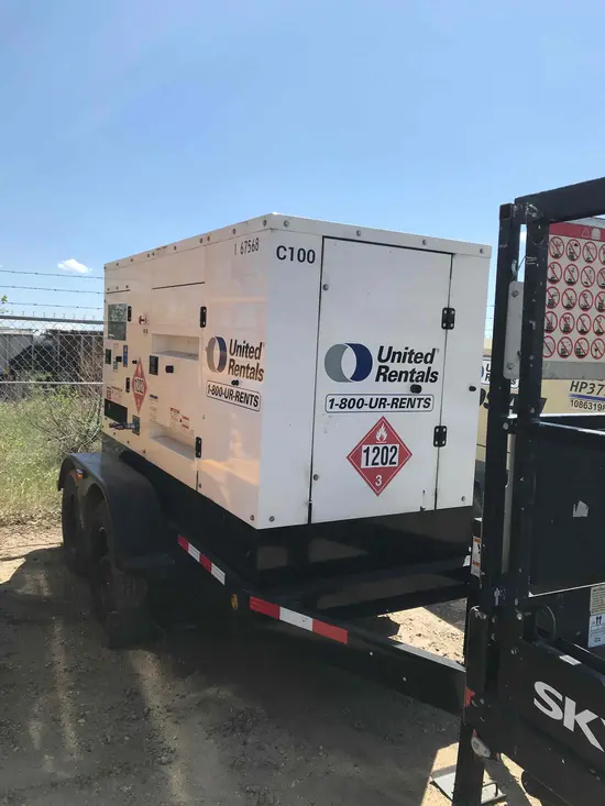 2017 Cummins C100D6RG Diesel Generator