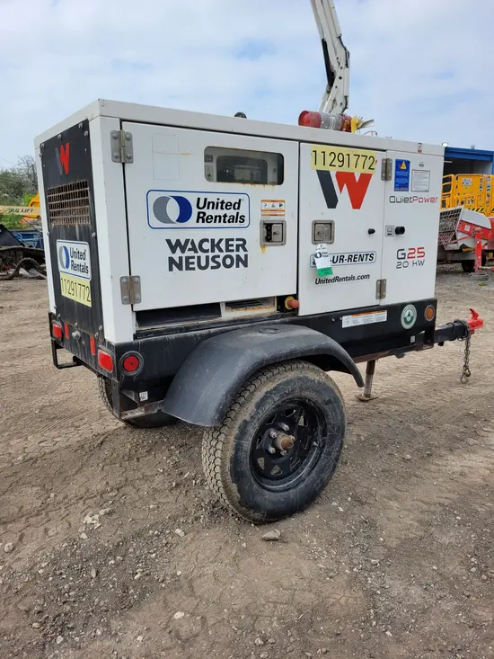 2021 Wacker Neuson G25 T4F Diesel Generator
