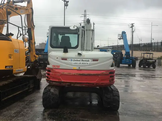 2017 Takeuchi TB290C Mini Excavator