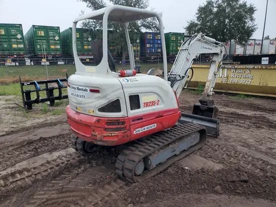 2018 Takeuchi TB235-2R Mini Excavator