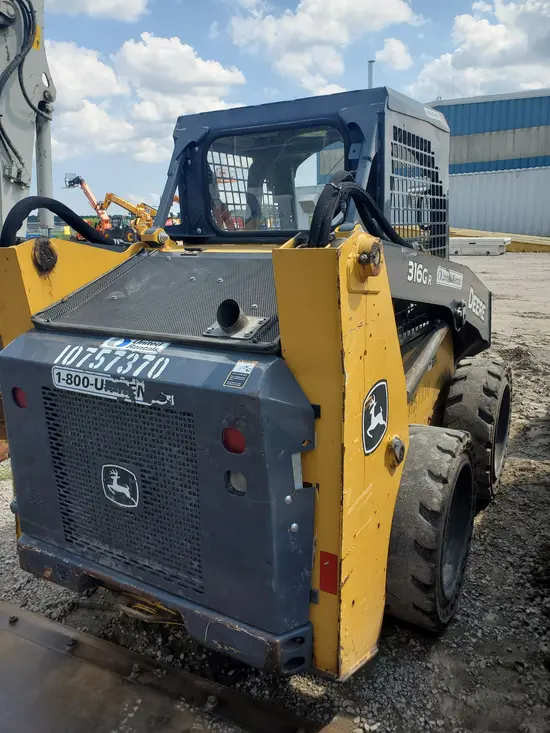 2018 John Deere 316GR Track Loader