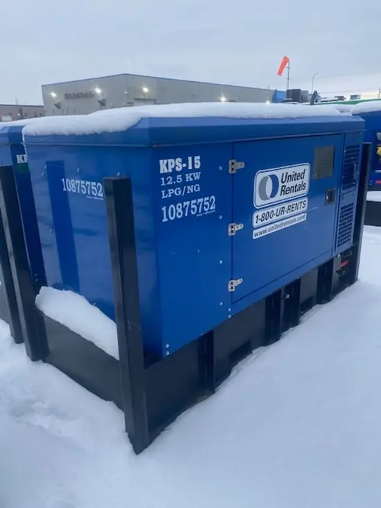 2018 Kustom Power Solutions 12.5KW LPG/NG Generator