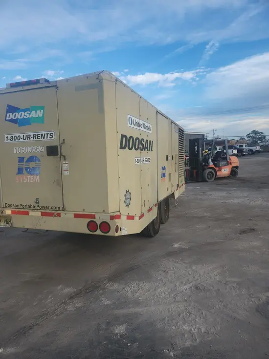 2017 Doosan HP1600WCU-IQ-FX Air Compressor