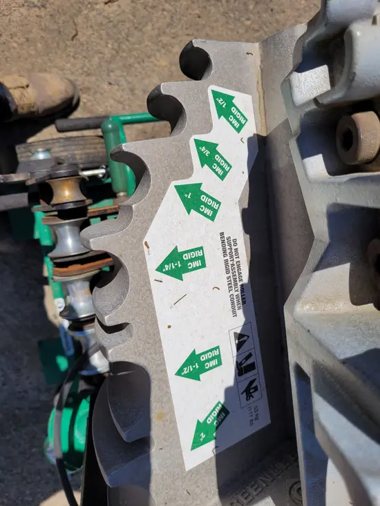 2021 Greenlee 854DX Bender