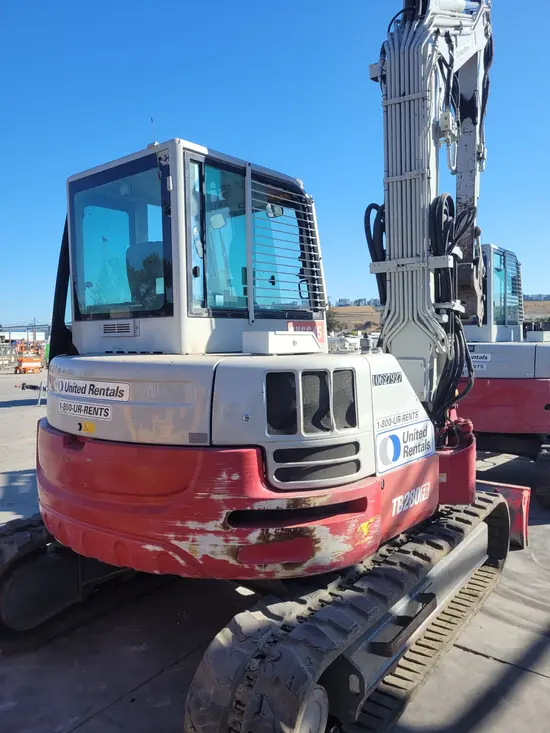 2017 Takeuchi TB280FR Excavator