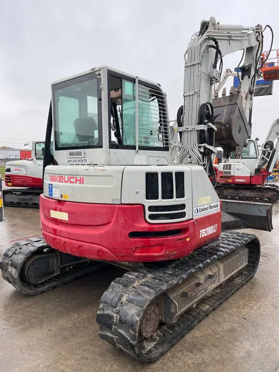 2017 Takeuchi TB280FR Excavator