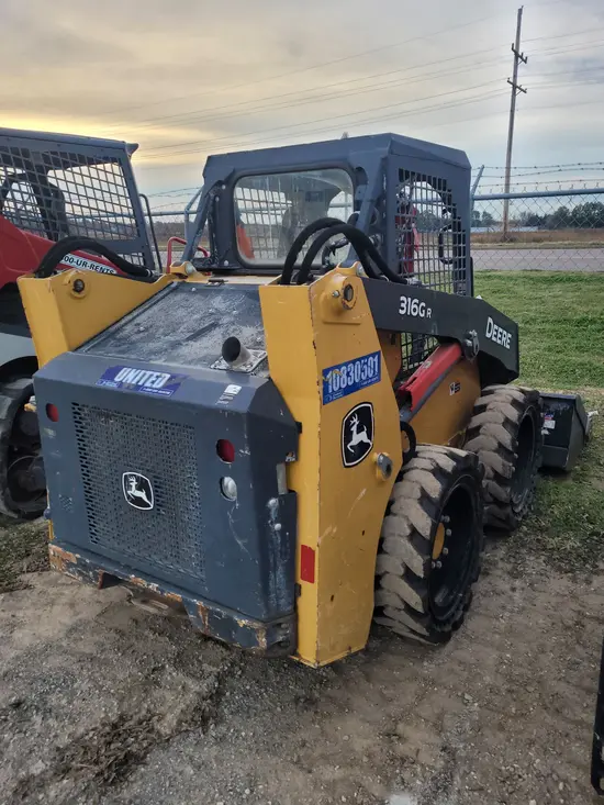 2018 John Deere 316GR Track Loader