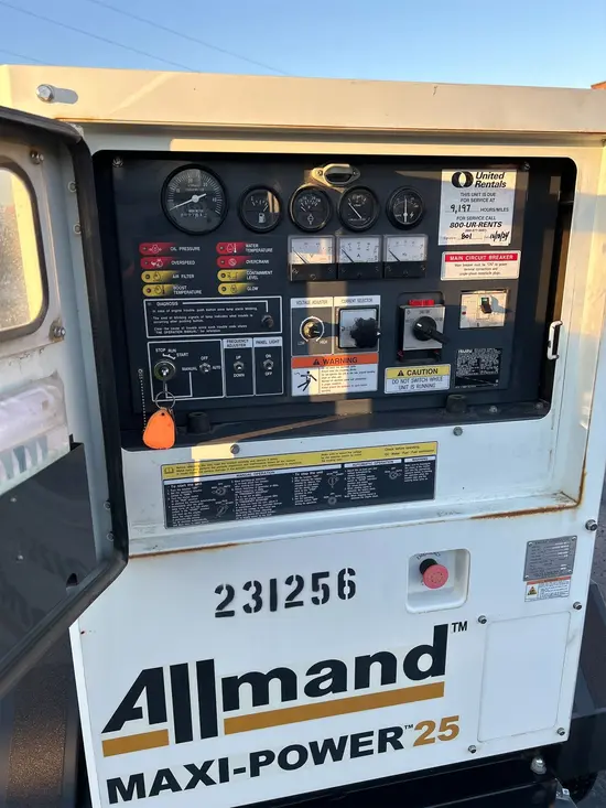 2019 Allmand MP25 Diesel Generator