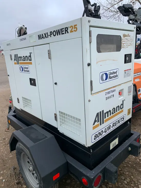 2018 Allmand MP25 Diesel Generator