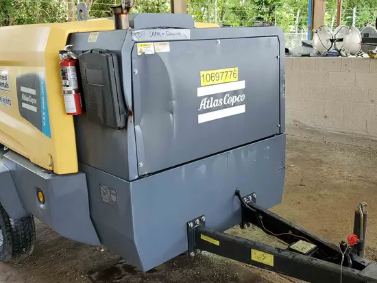 2017 Atlas Copco XAS440JD T4F Air Compressor