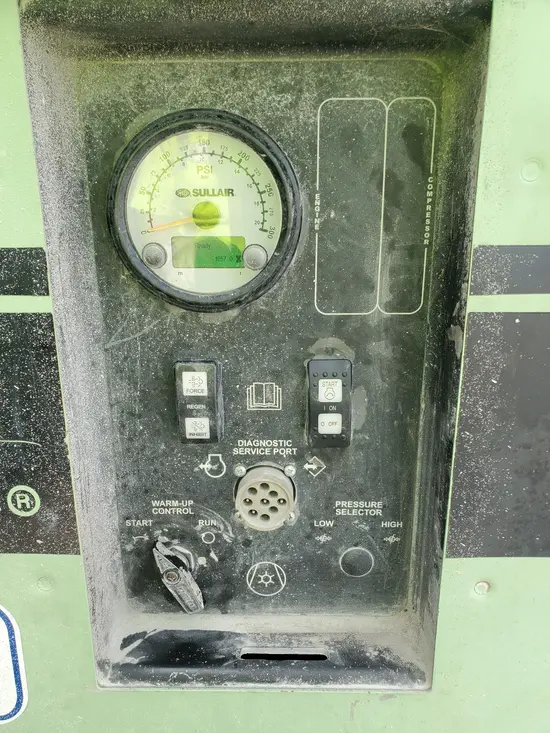 2017 Sullair 185DPQ-KU-T3 Air Compressor