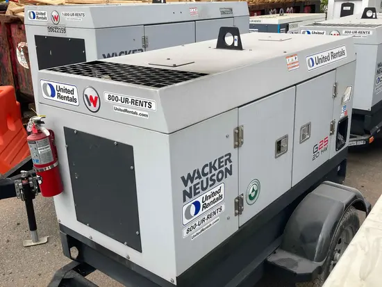 2019 Wacker Neuson G25 T4F Diesel Generator