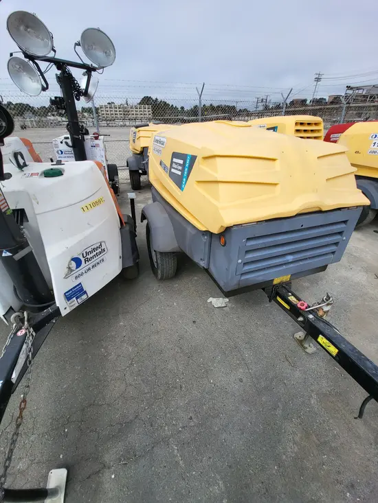 2017 Atlas Copco XAS185KD7 T4F Air Compressor