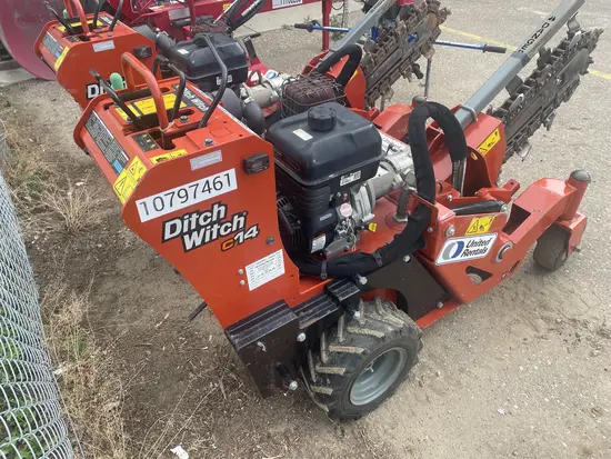2018 Ditch Witch C14 Walk-Behind Trencher