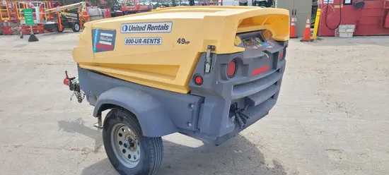 2017 Atlas Copco XAS185KD7 T4F Air Compressor