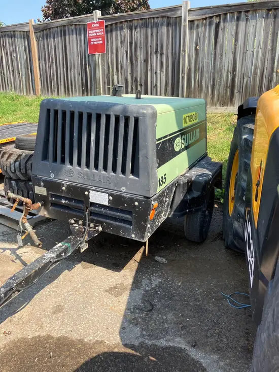 2018 Sullair 185DPQ-KU-T3 Air Compressor
