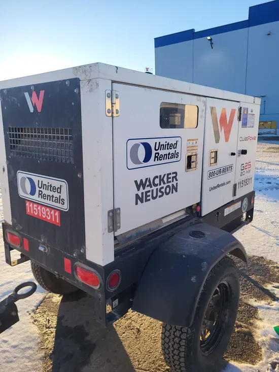 2022 Wacker Neuson G25 T4F Diesel Generator