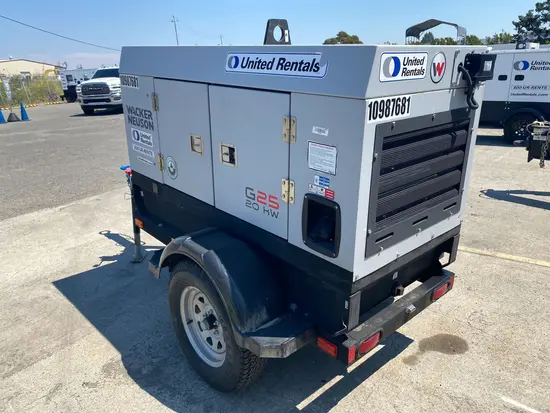 2019 Wacker Neuson G25 T4F Diesel Generator