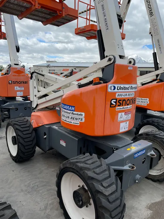 2017 Snorkel A46JRT Articulating Boom Lift