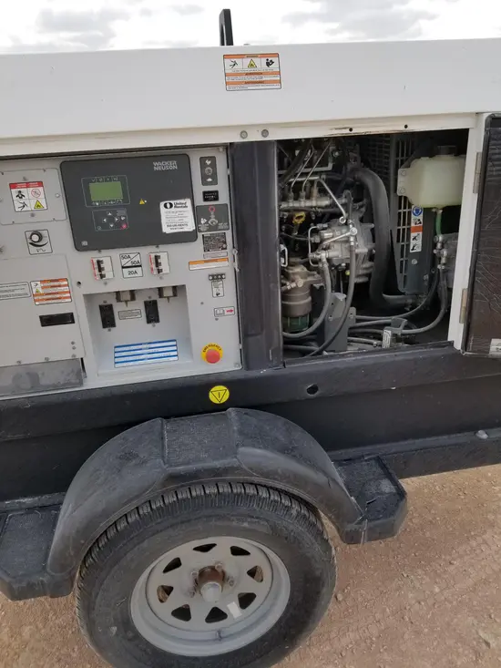 2017 Wacker Neuson G25 T4F Diesel Generator