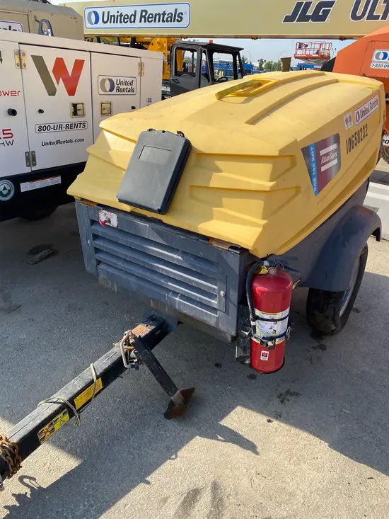 2017 Atlas Copco XAS185KD7 T4F Air Compressor