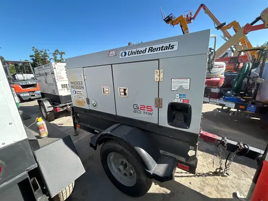 2019 Wacker Neuson G25 T4F Diesel Generator
