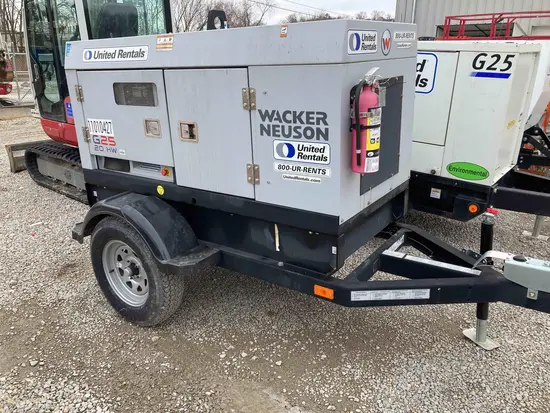 2019 Wacker Neuson G25 T4F Diesel Generator