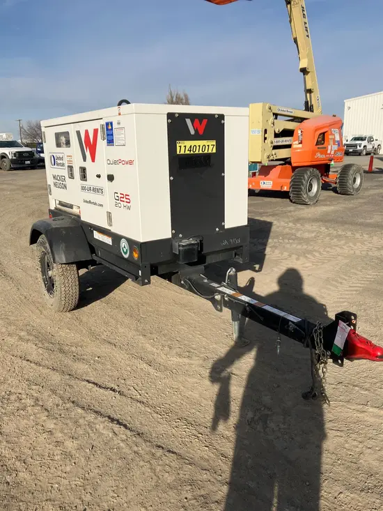 2022 Wacker Neuson G25 T4F Diesel Generator
