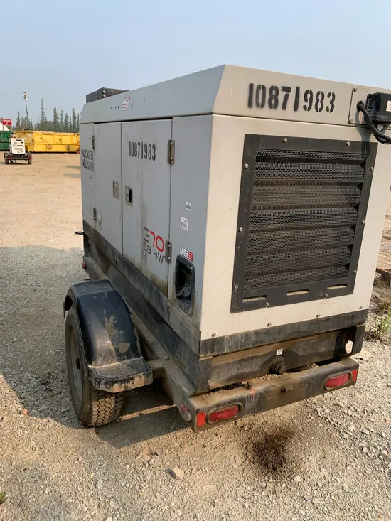 2018 Wacker Neuson G70 T3 Diesel Generator