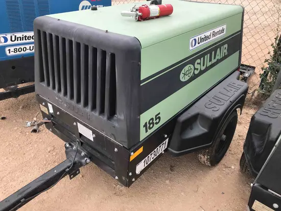 2018 Sullair 185DPQ-KU-T3 Air Compressor