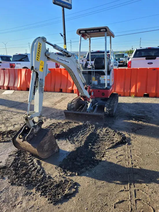 2021 Takeuchi TB216 Mini Excavator