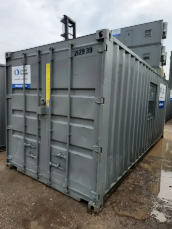 2018 MOBILE TRL 20' OS GLO Ground-Level Office Container