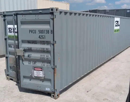 2018 TAICANG CI TBD 40 ft Storage Container